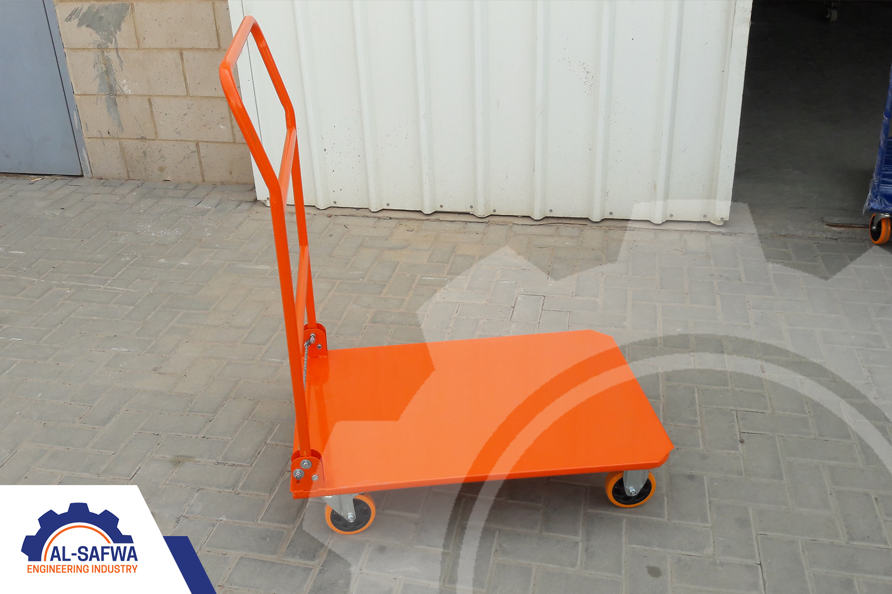 Foldable Material Handling Trolley