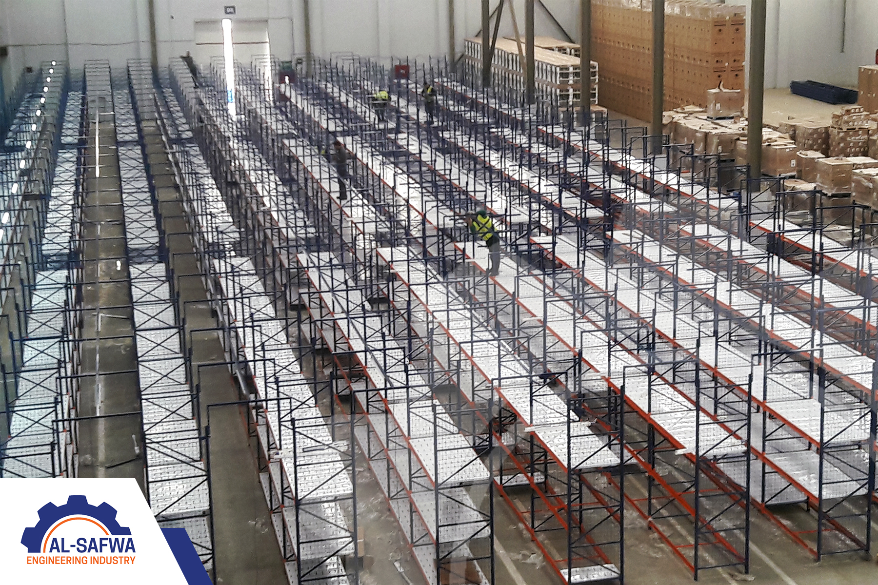 Medium Duty Shelving Warehouse