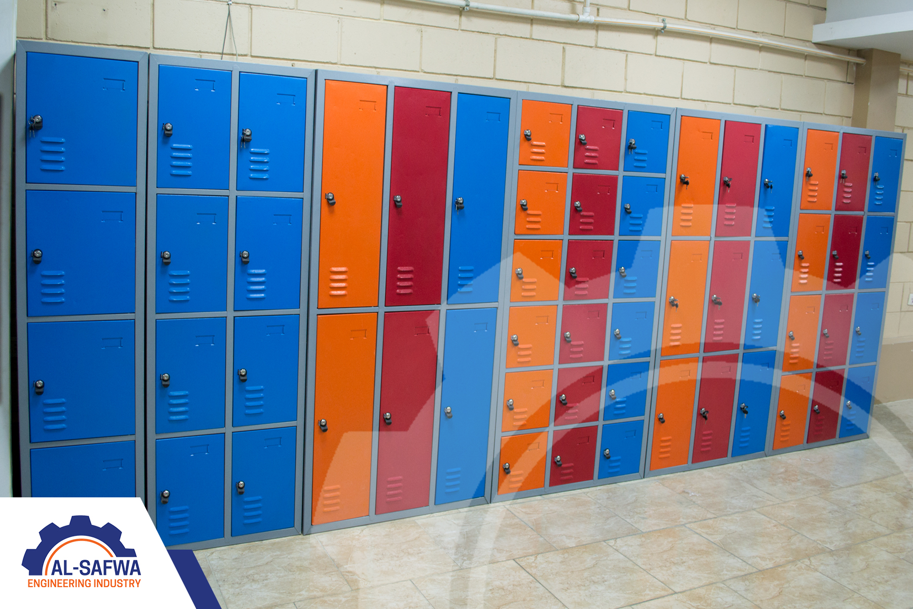 Variety of Al-Safwa Lockers